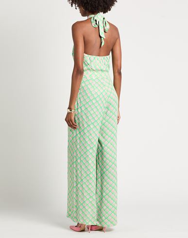 Woman Jumpsuit Light green Size XS Polyester, Elastane