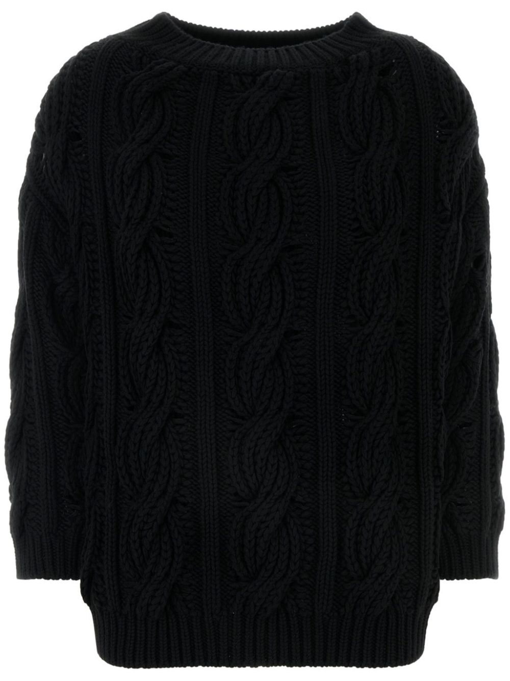 Wool sweater - Black