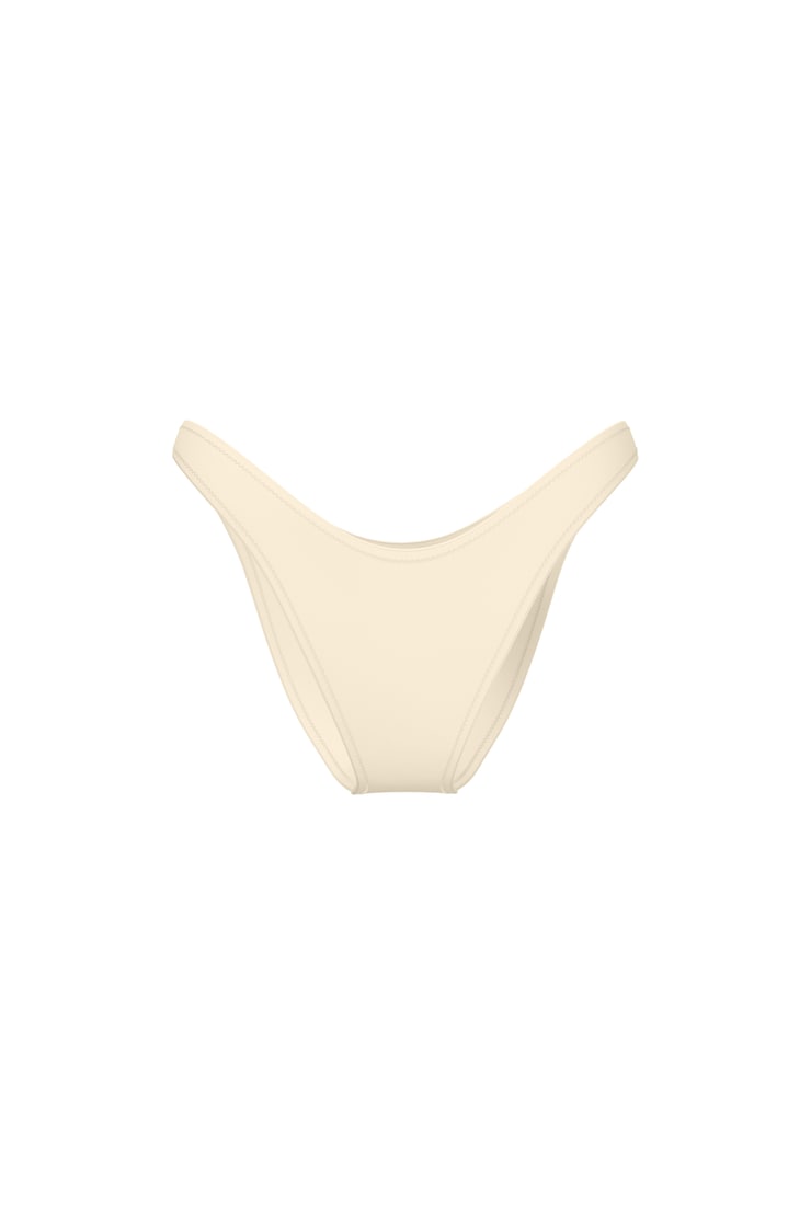 Boomerang Cheeky Bikini Bottom - Beige - Women Clothing