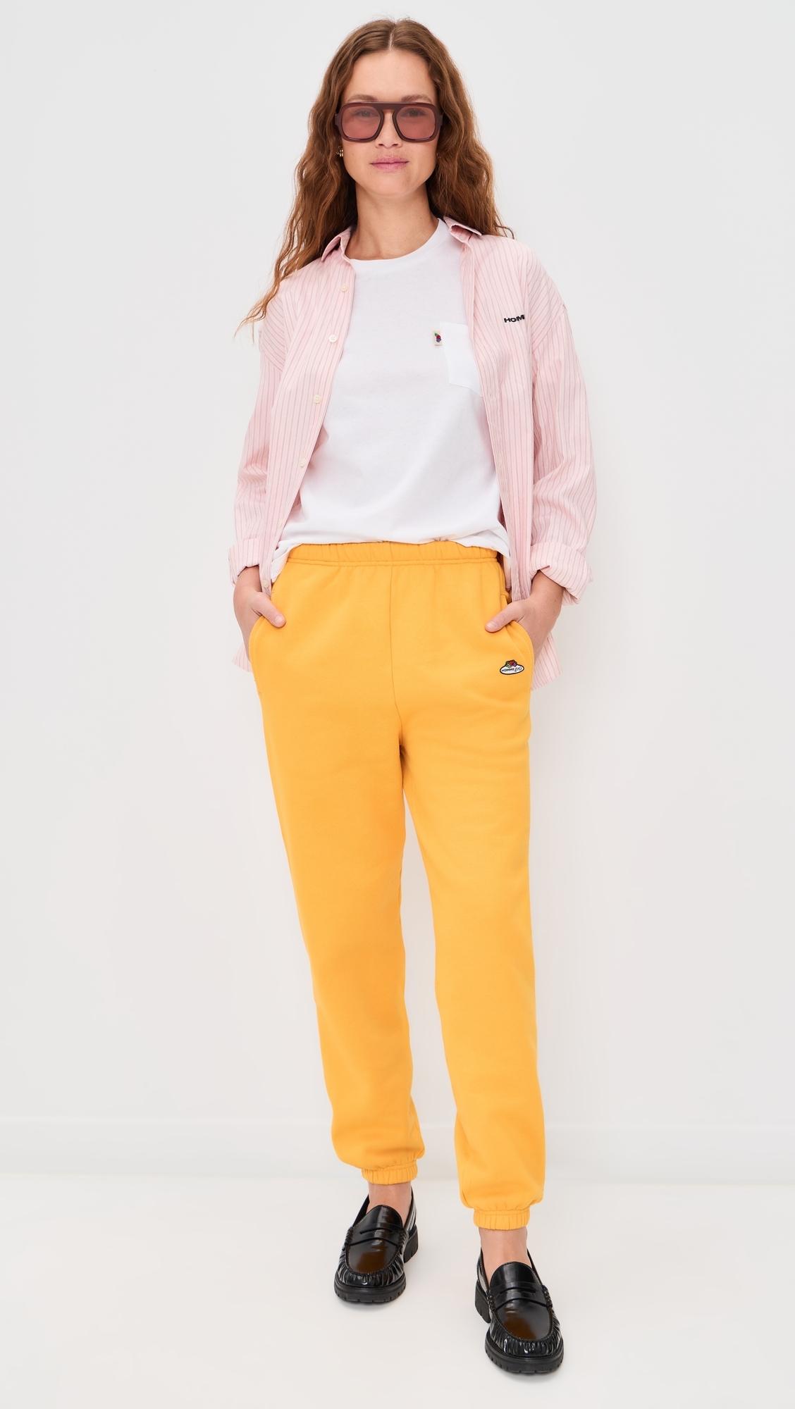 Homme Girls x Fruit of The Loom Pocket Tee White