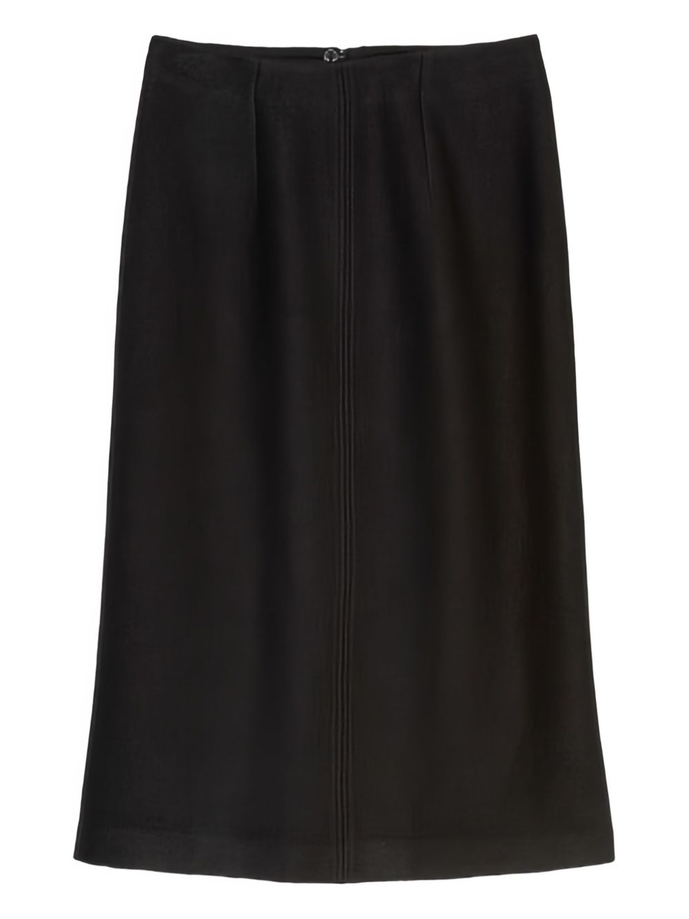 High-waisted pencil skirt - Black