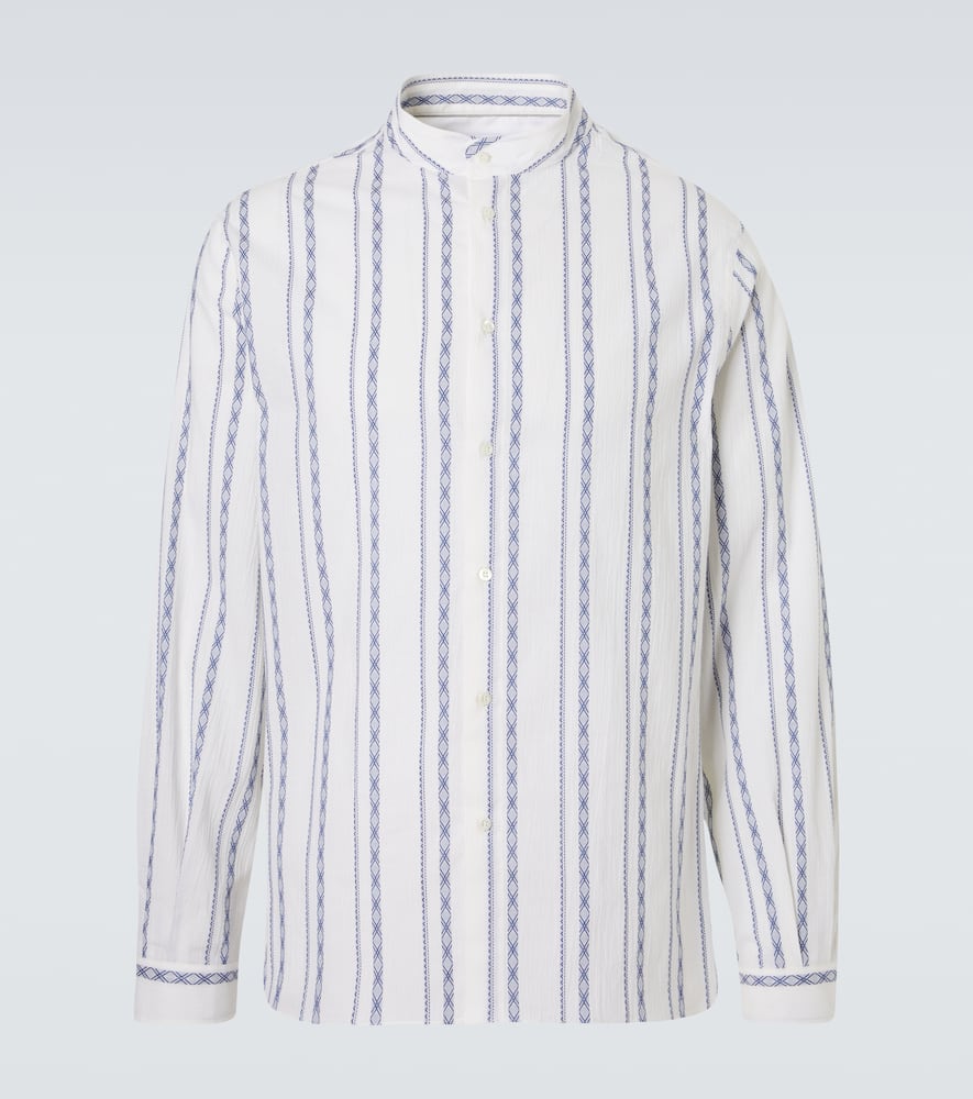 Striped cotton shirt