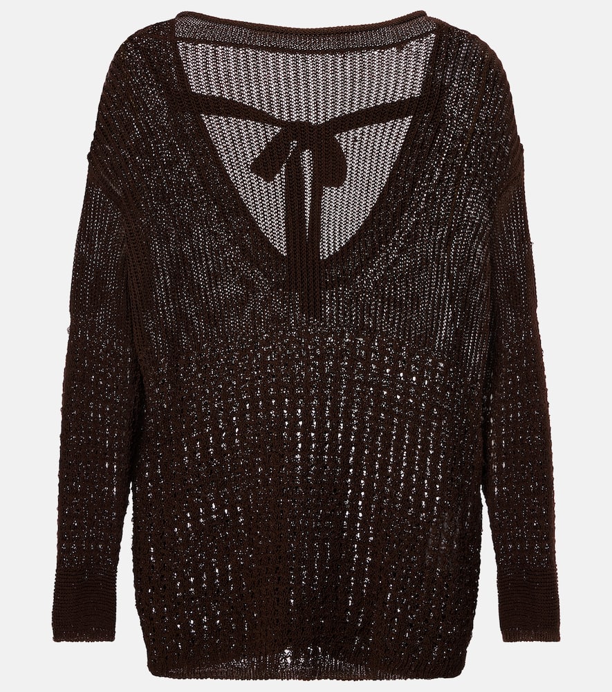 Paggi cotton-blend sweater
