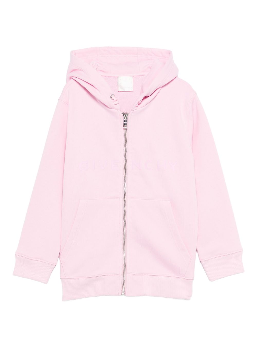 Front Zip Fastening Sweatshirt with Kangaroo Pockets for Boys