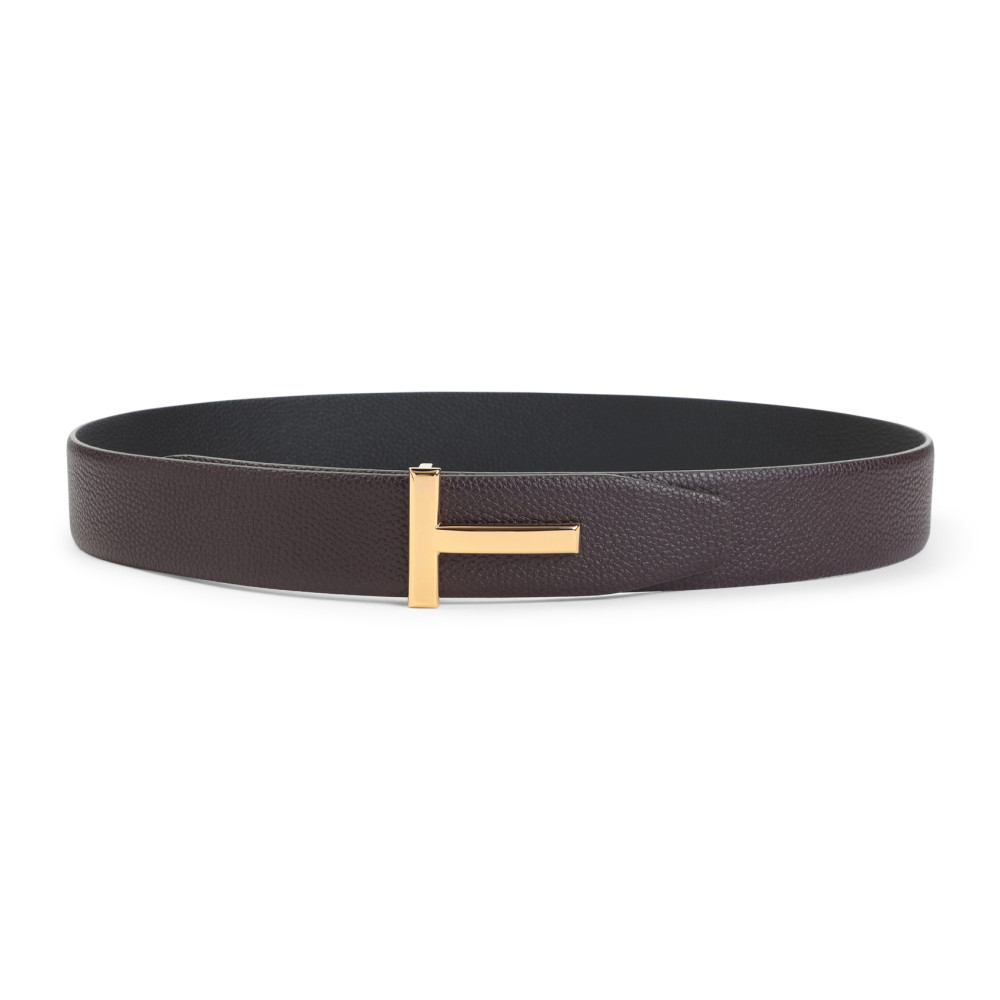 Dark Brown Icon Belt