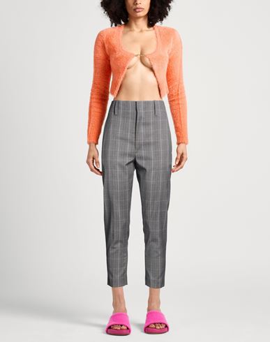 Woman Pants Grey Size 2 Virgin Wool