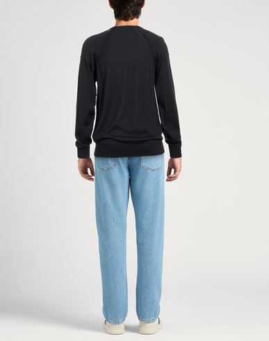Man Sweater Black Size S Acrylic, Wool