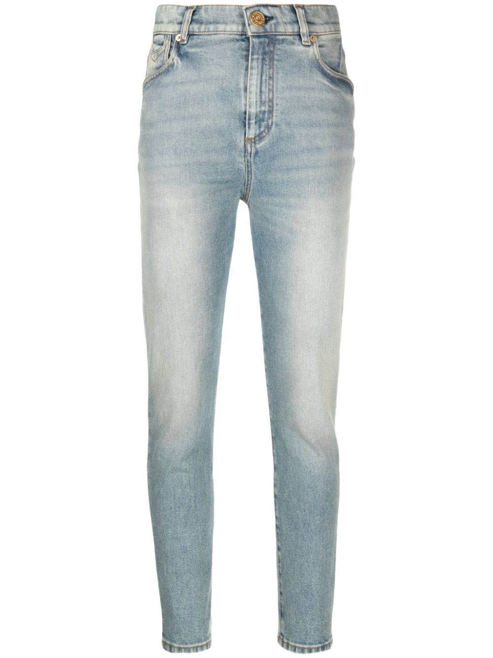 Mid-rise skinny jeans - Blue