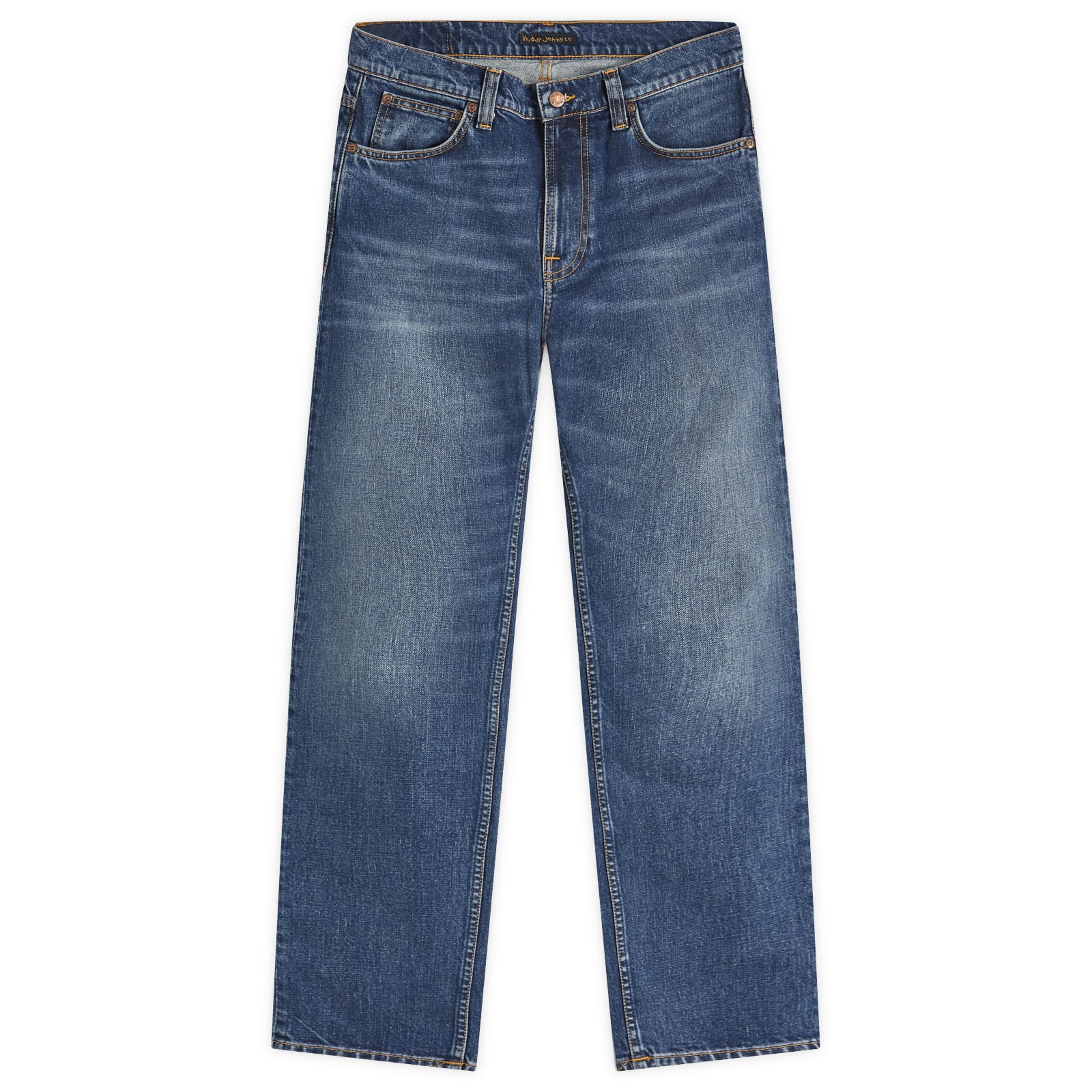 Nudie Jeans Co Men's Nudie Lean Dean Jeans in Troubled Sea