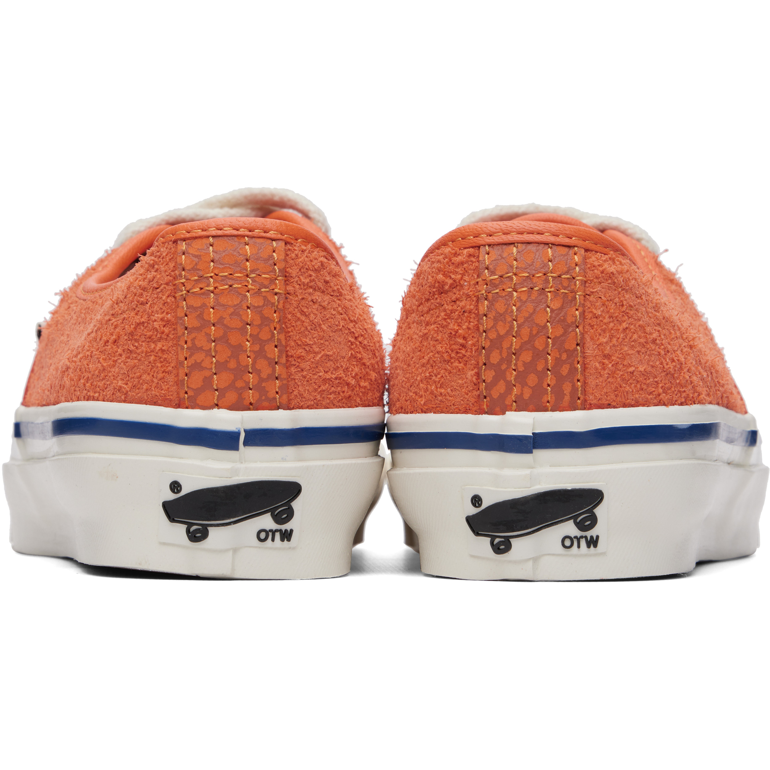 Orange OTW Authentic 44 Siped Vibram Sneakers