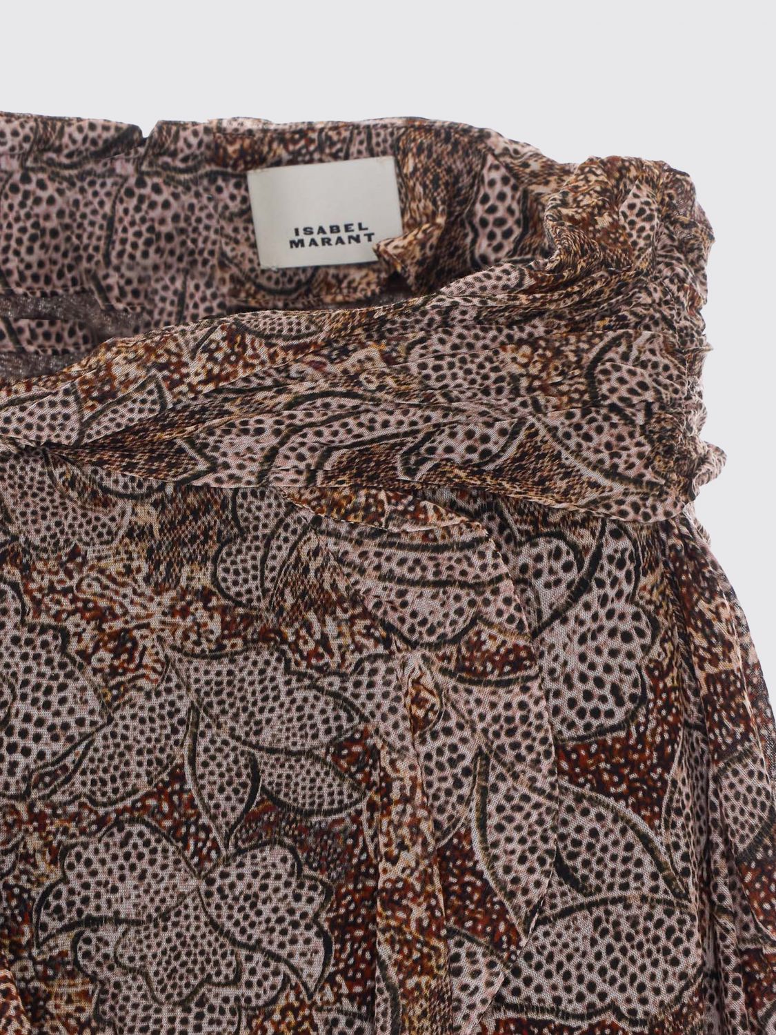 Skirt Woman color Ocher