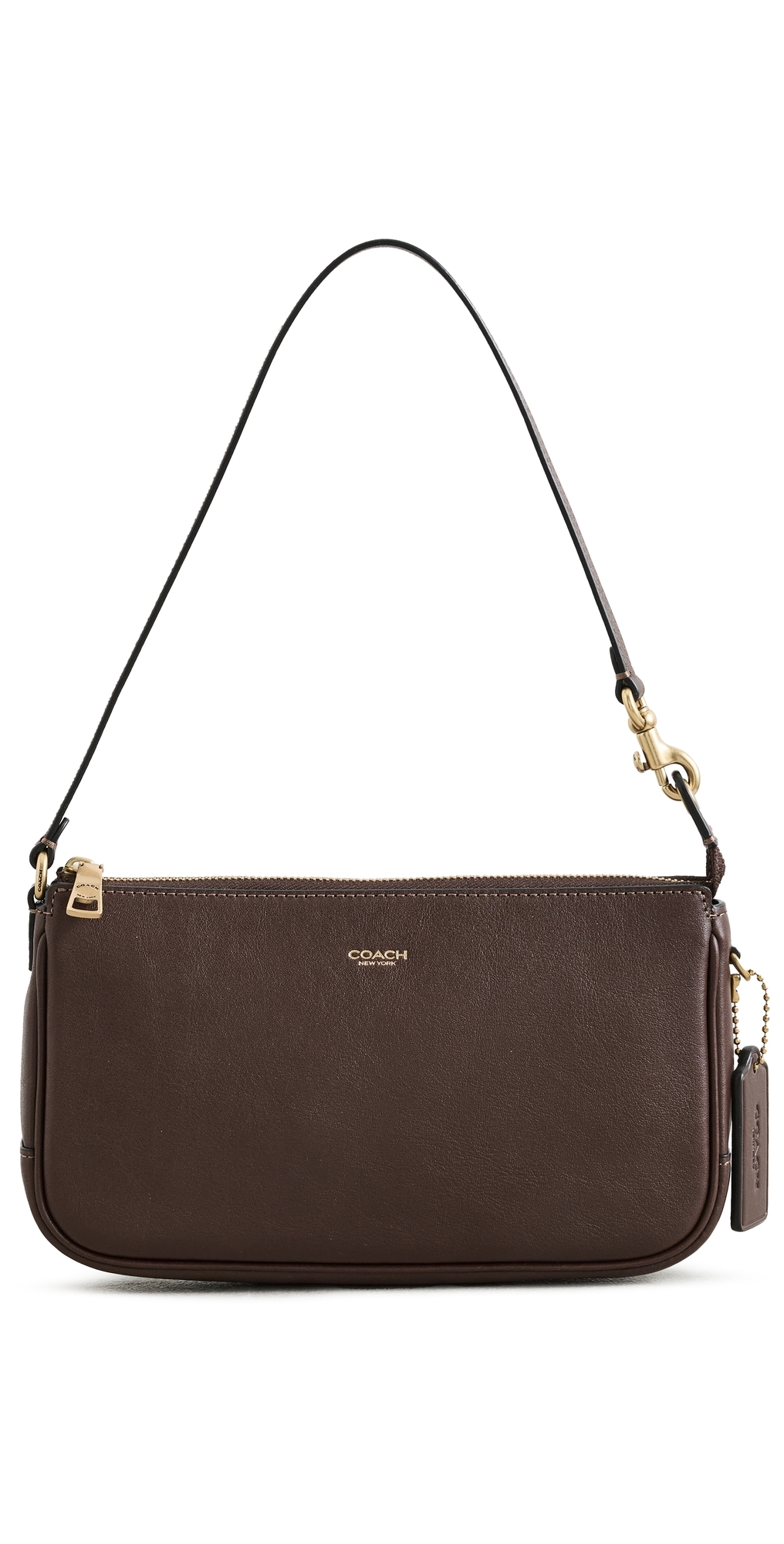 Natural Grain Leather Plaza Bag Maple One Size