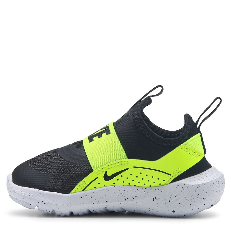 Kids' Flex Runner 4 Slip On Running Shoe Toddler Shoes (Black/Volt)