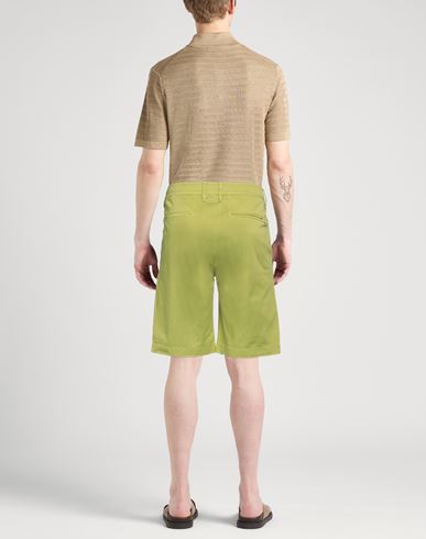 Man Shorts & Bermuda Shorts Lime green