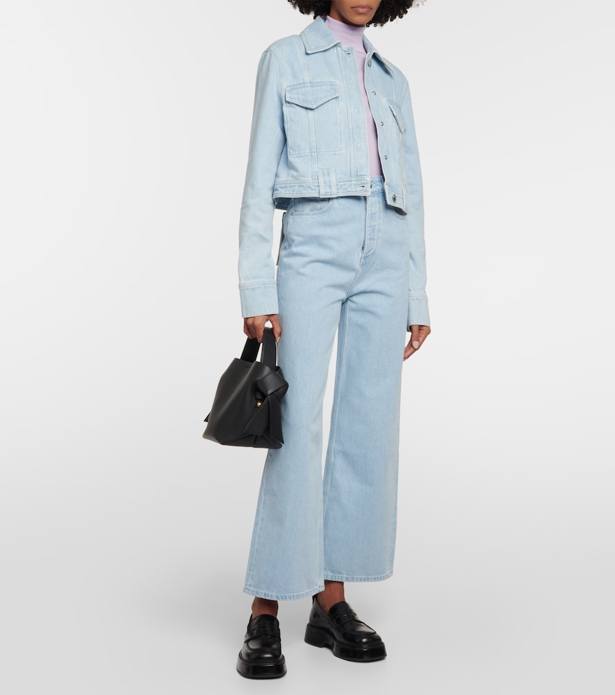 Josine high-rise wide-leg jeans