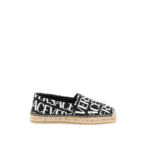 All-over logo print espadrilles - Pink