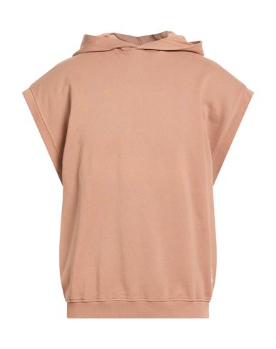 Man Sweatshirt Camel Size M Cotton