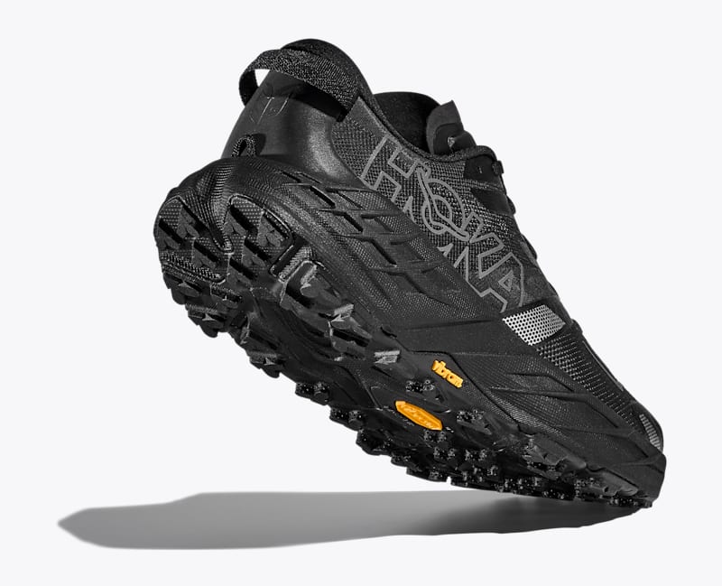 HOKA Men's Speedgoat 7 Shoes in Black/Outer Orbit