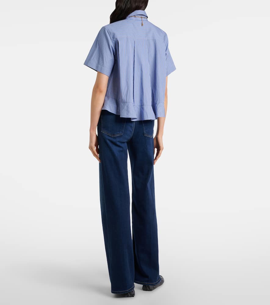Lyra high-rise wide-leg jeans