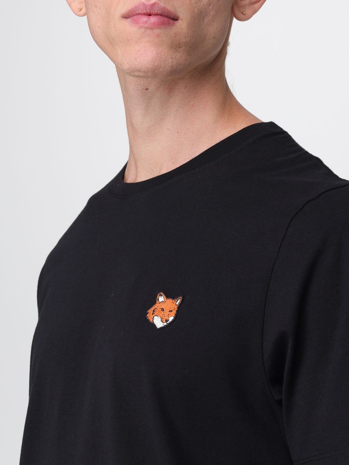 T-Shirt MAISON KITSUNÉ Men color Black