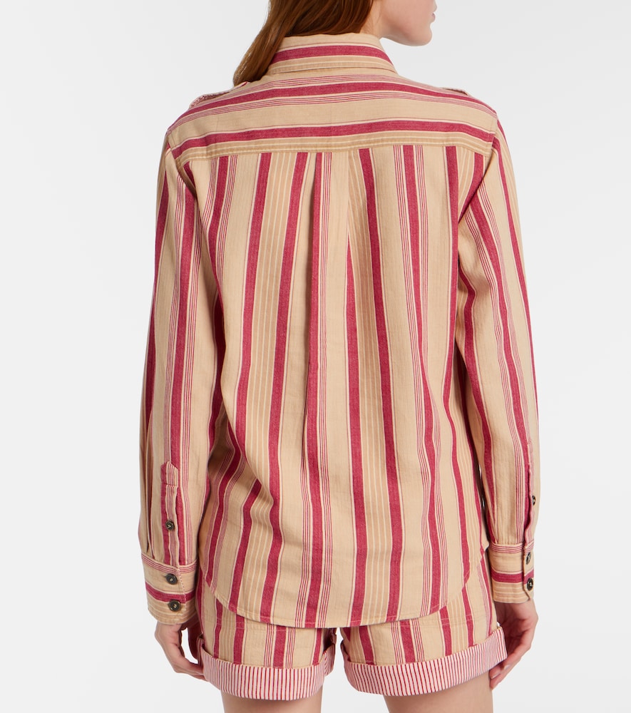 Gelva striped cotton shirt