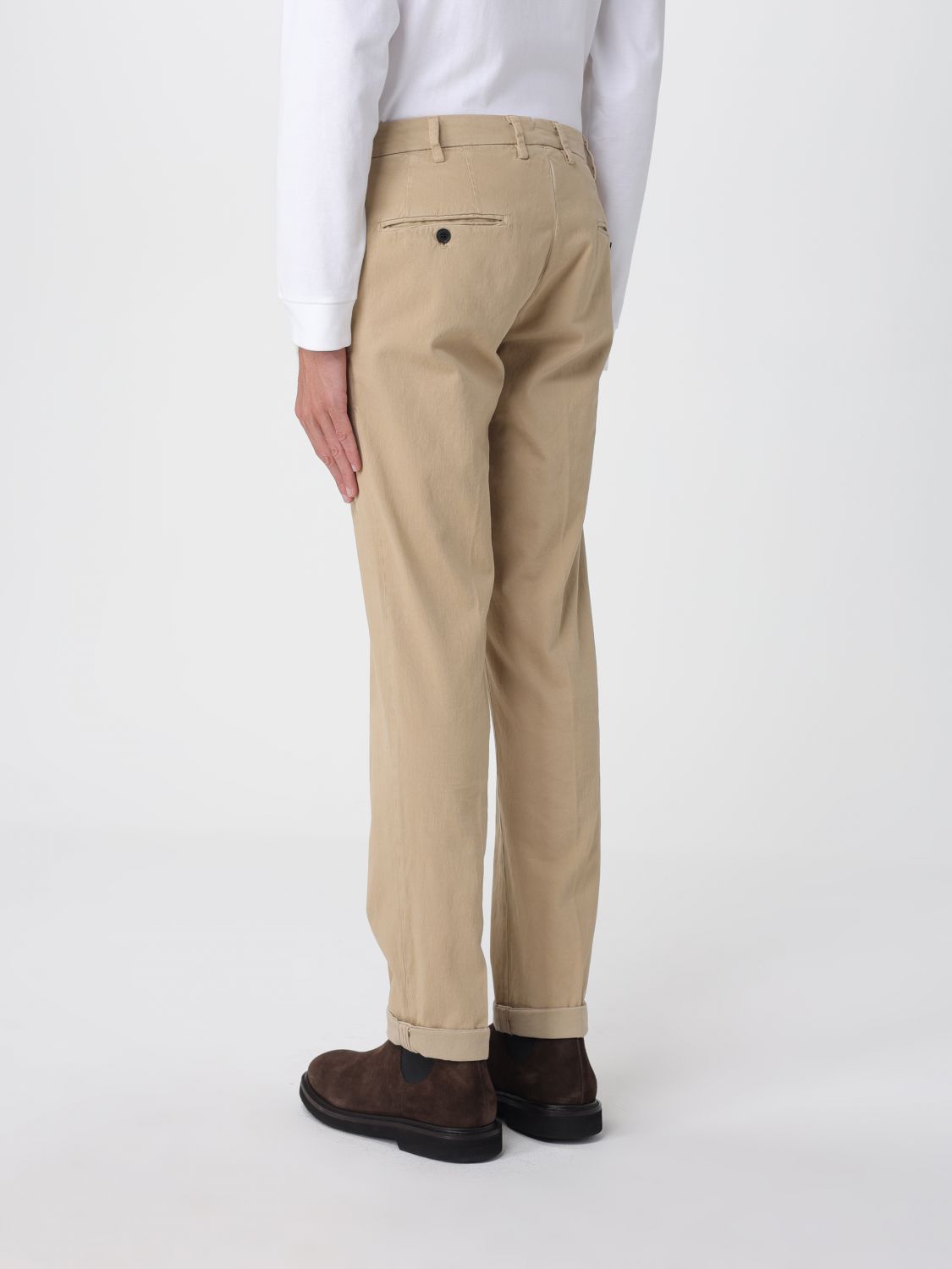 Pants Men color Beige