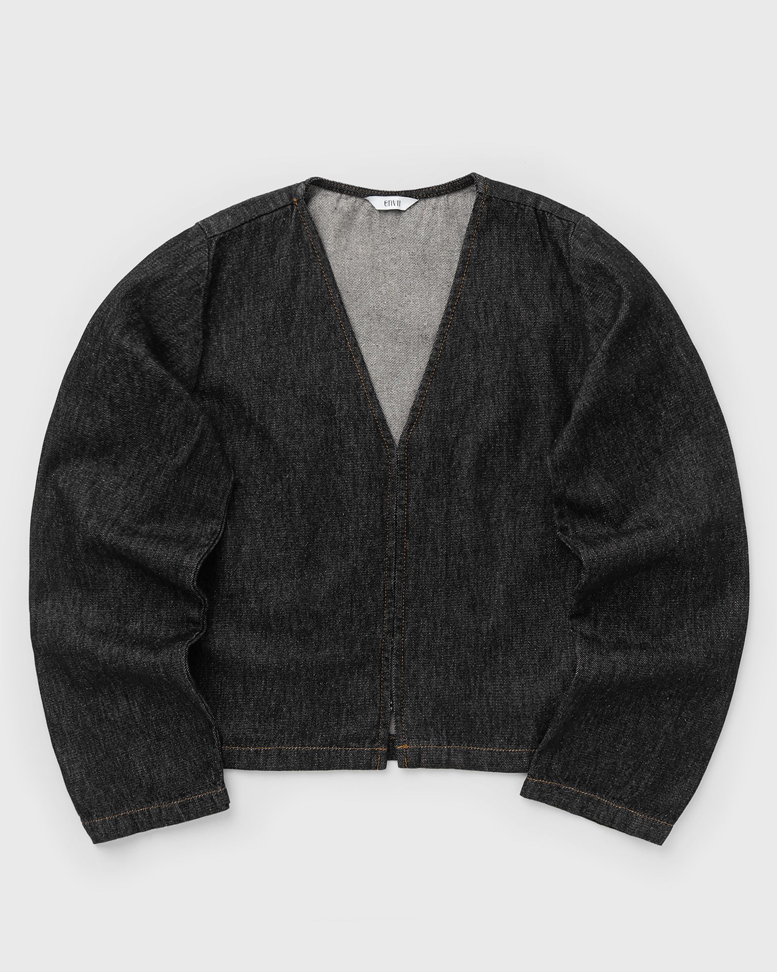 ENBROOKLYN LS TIE TOP 6856 black female Shirts & Blouses now available at BSTN