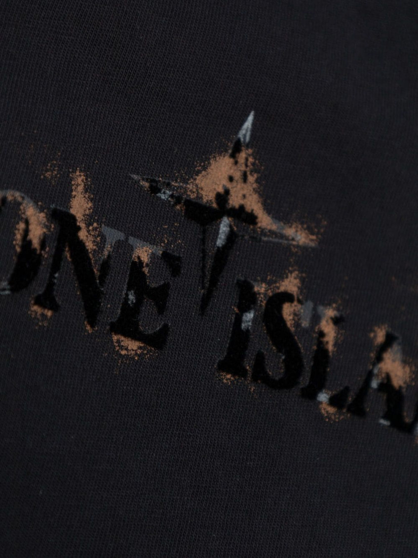 Boys Black Logo T-Shirt