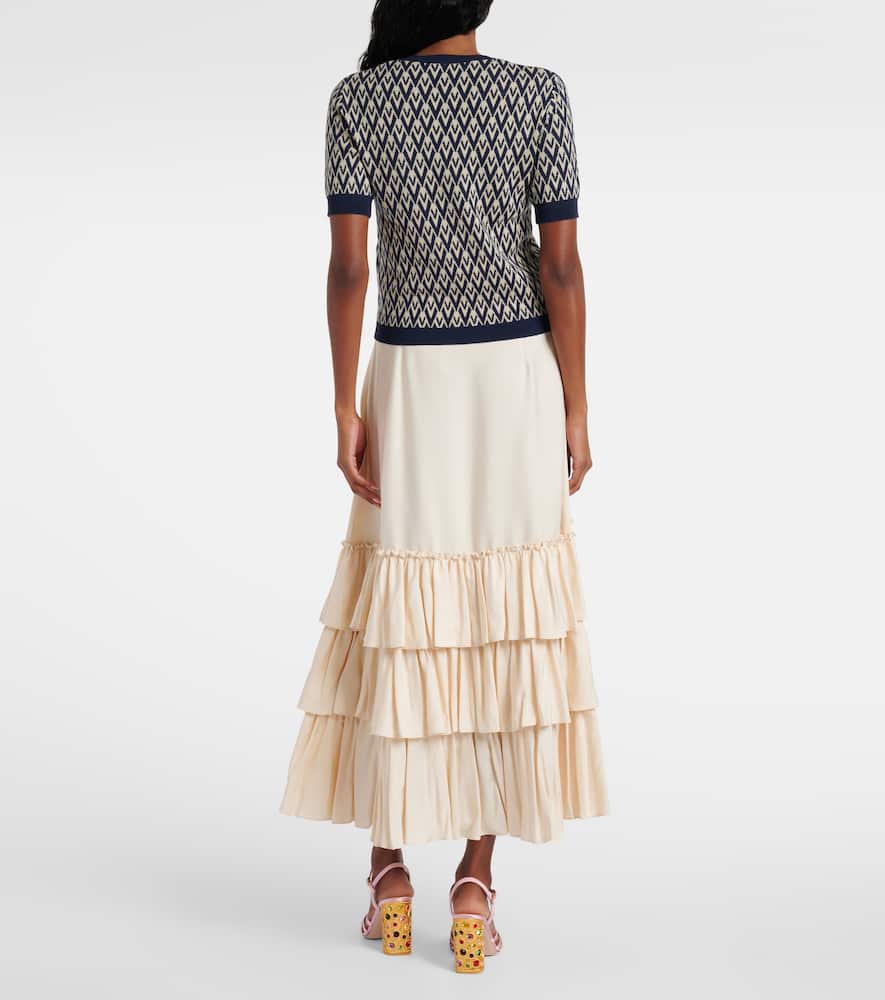 Toute La V virgin wool sweater