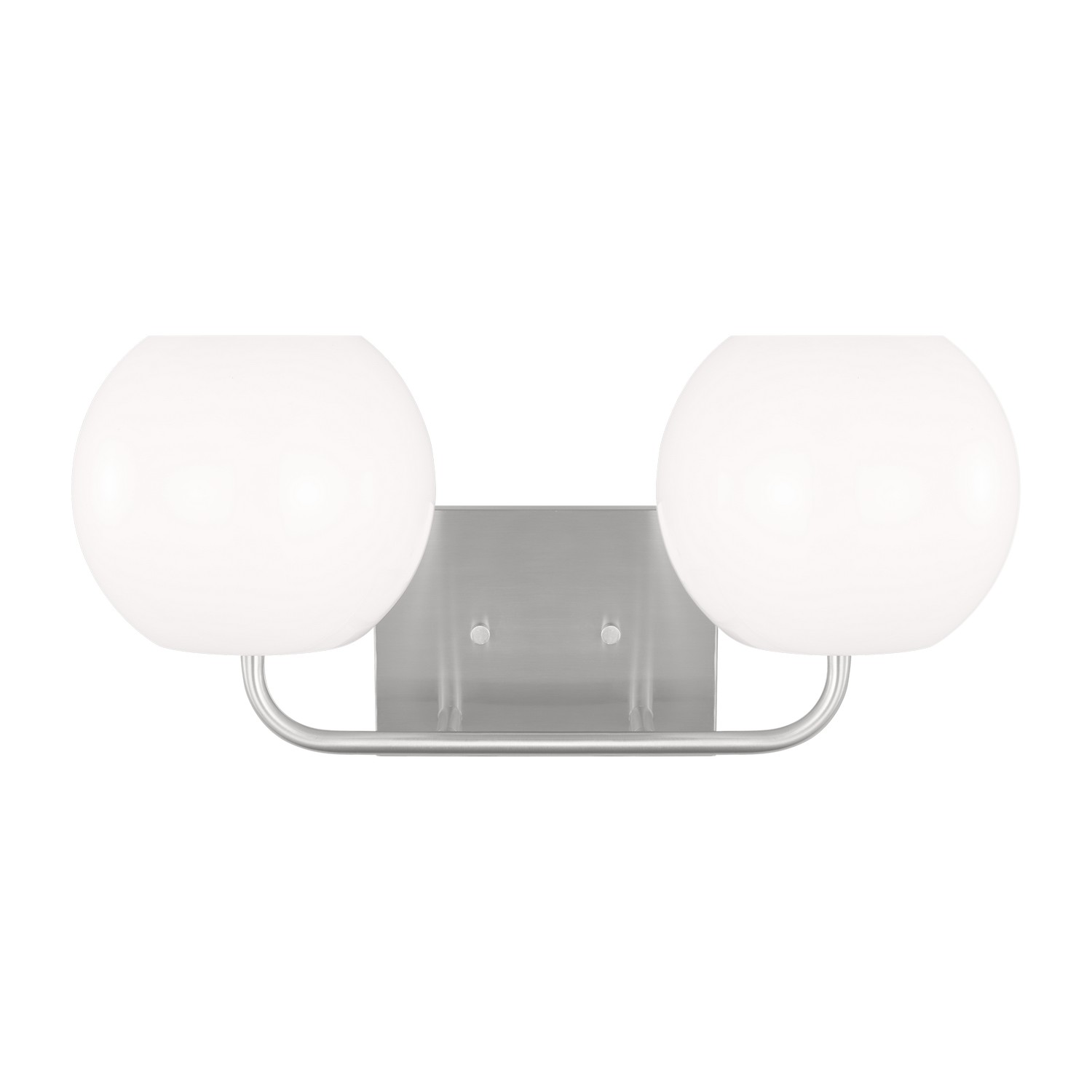 Brushed Steel Bathroom Vanity Light from the Rory Collection