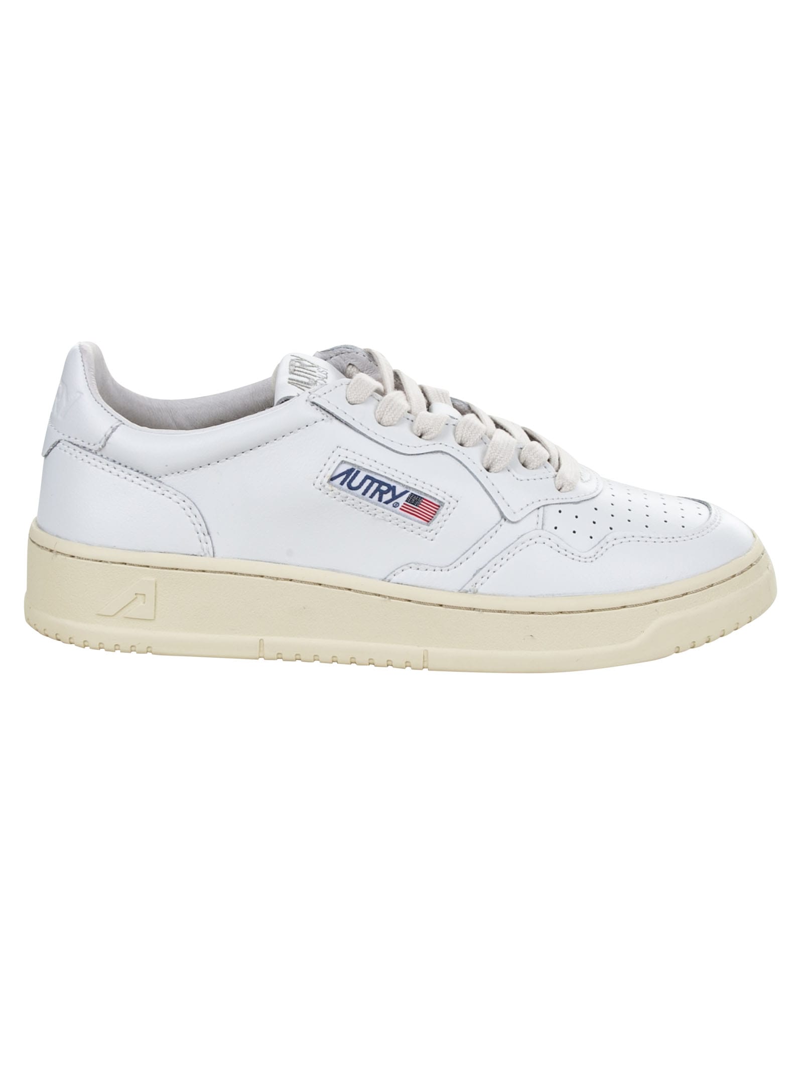 White Leather Sneakers