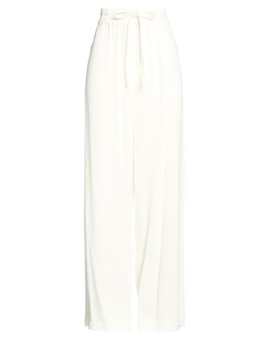 Woman Pants White Size 6 Viscose