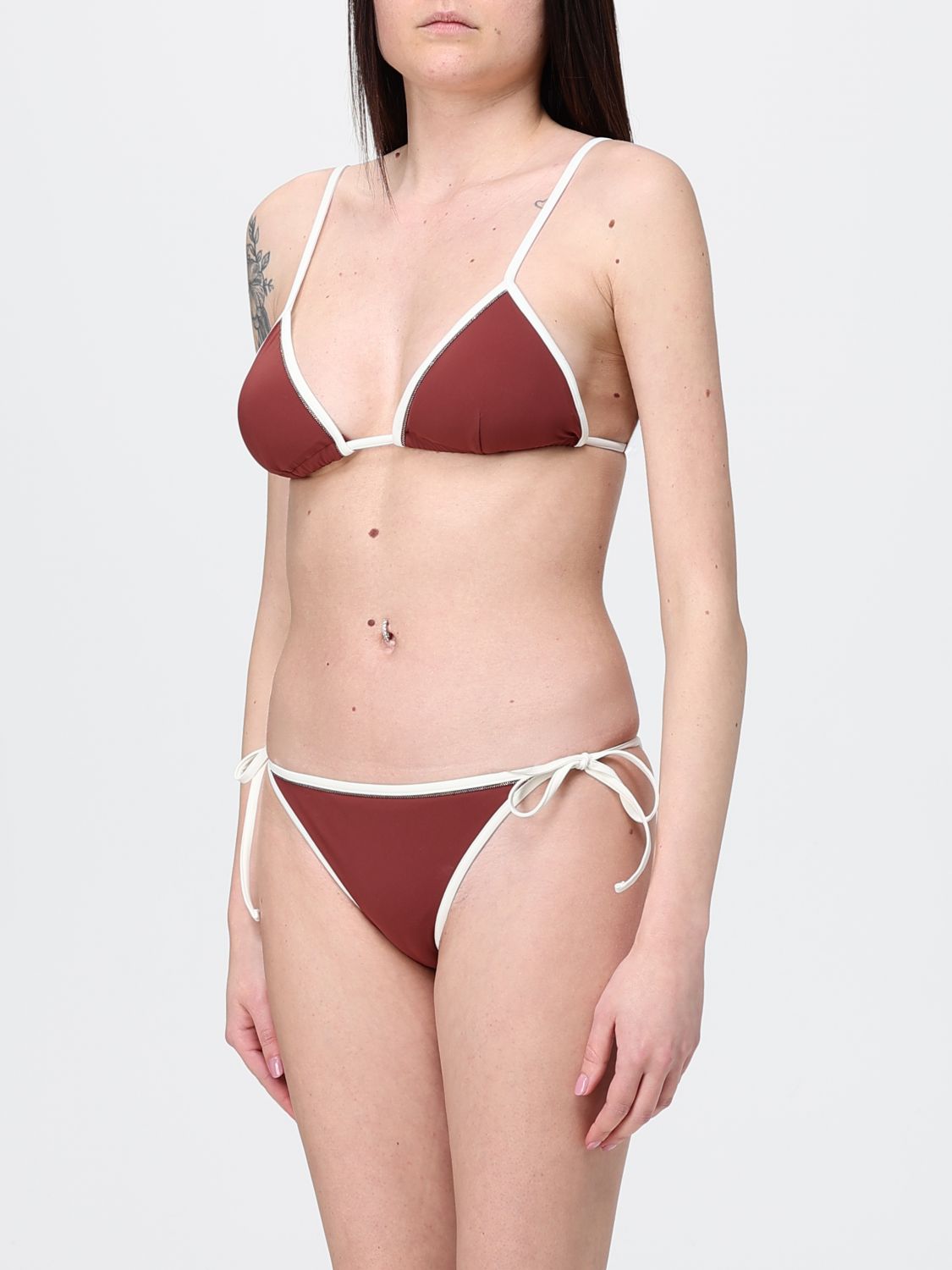 Swimsuit Woman color Red