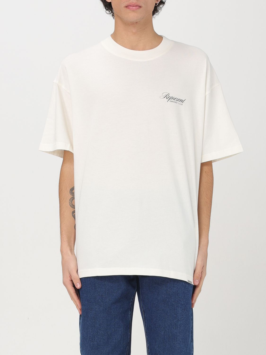 T-Shirt Men color White