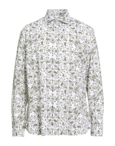 Man Shirt Green Size 17 ½ Cotton