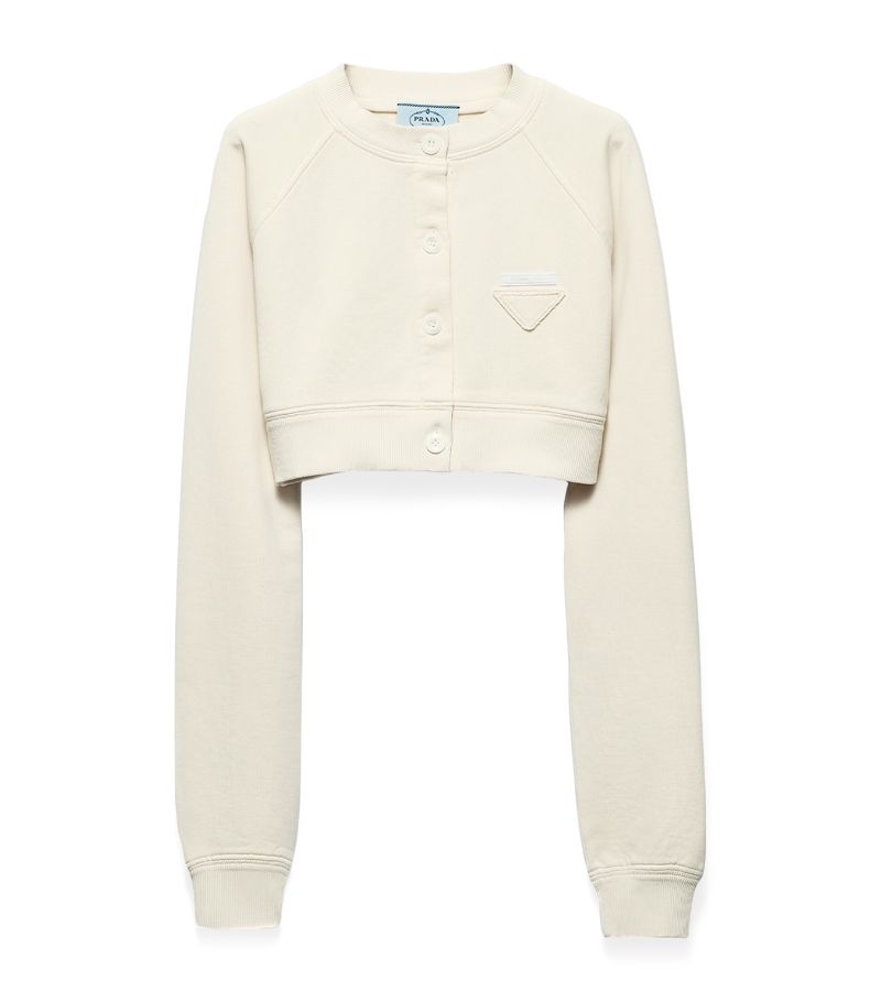 Cropped Triangle Cardigan