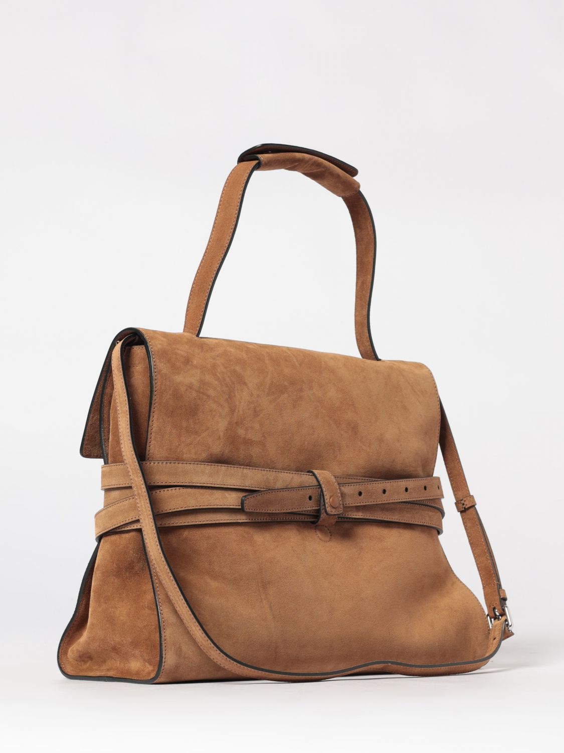 Handbag Woman color Brown