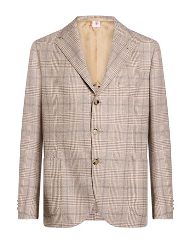 Man Blazer Beige Size 46 Virgin Wool, Cashmere