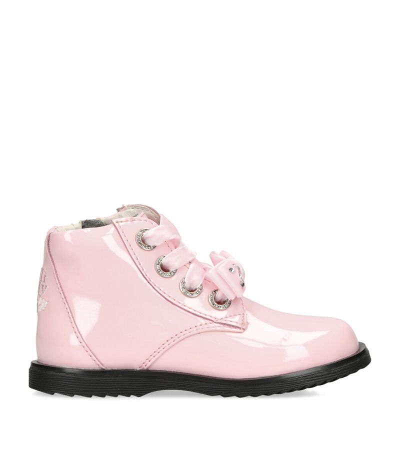 Patent Leather Camille Boots