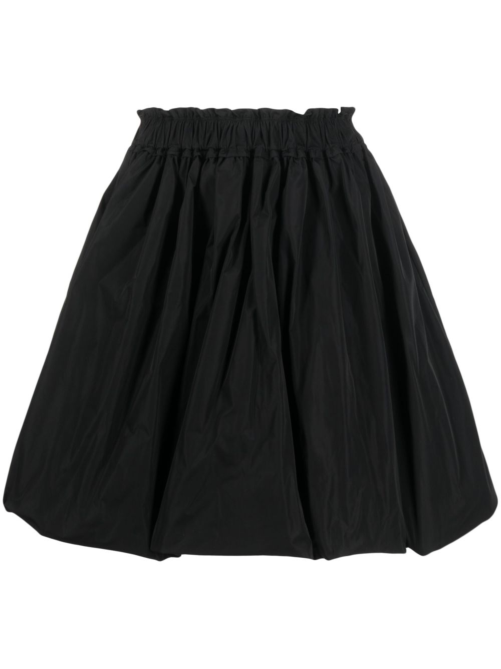 Flared mini skirt - Black