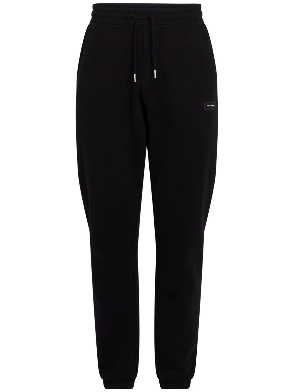 Logo-patch cotton track pants - 999