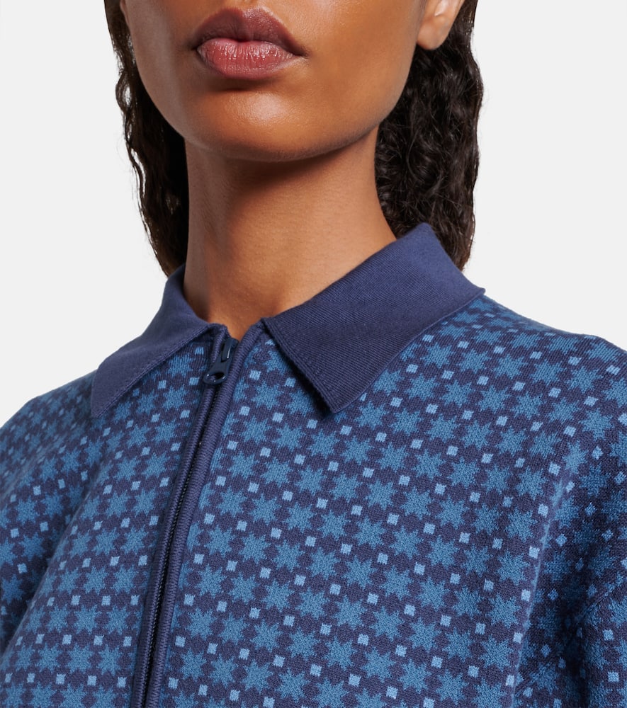Lumiere Zane cotton-blend polo shirt