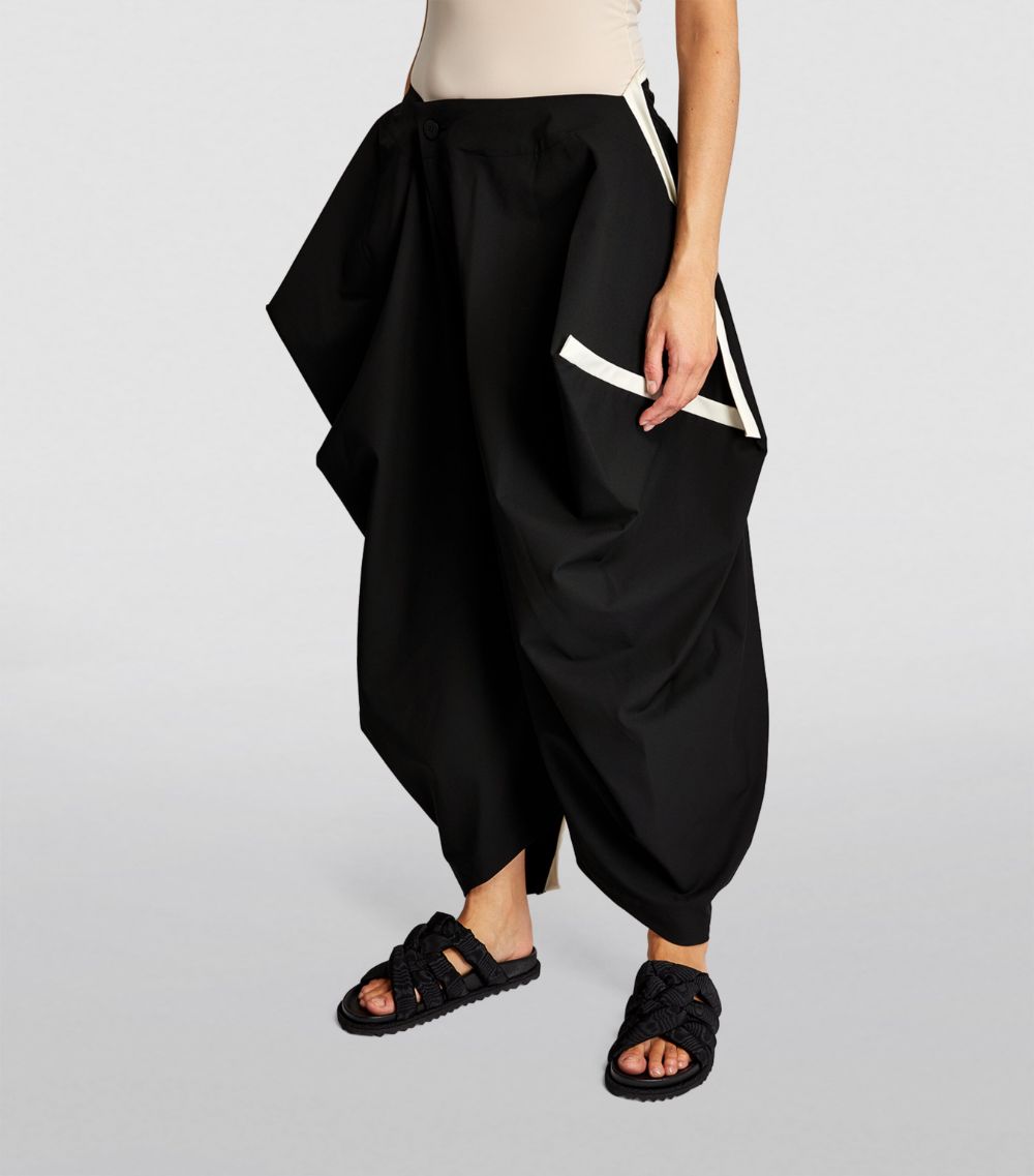 Crepe Assembled Trousers