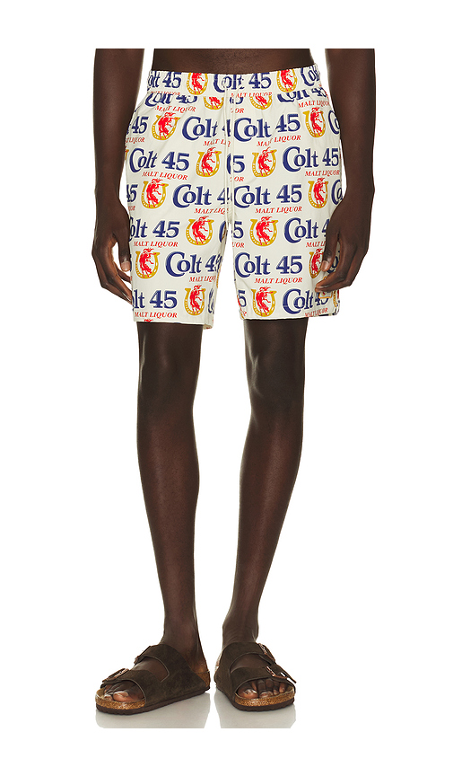 Brixton x Colt 45 7 Everyday Stretch Hybrid Short in Multi. S also in M, L, XL/1X