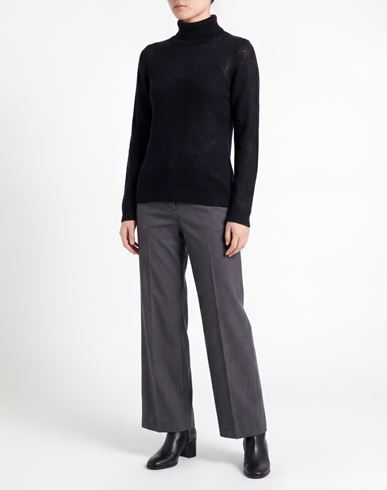 Woman Turtleneck Black Size 10 Cashmere