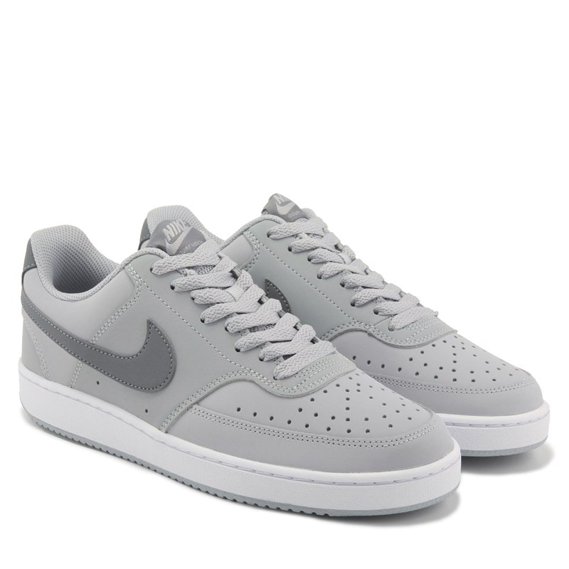 Men's Court Vision Low Sneakers (Grey Nubuck)