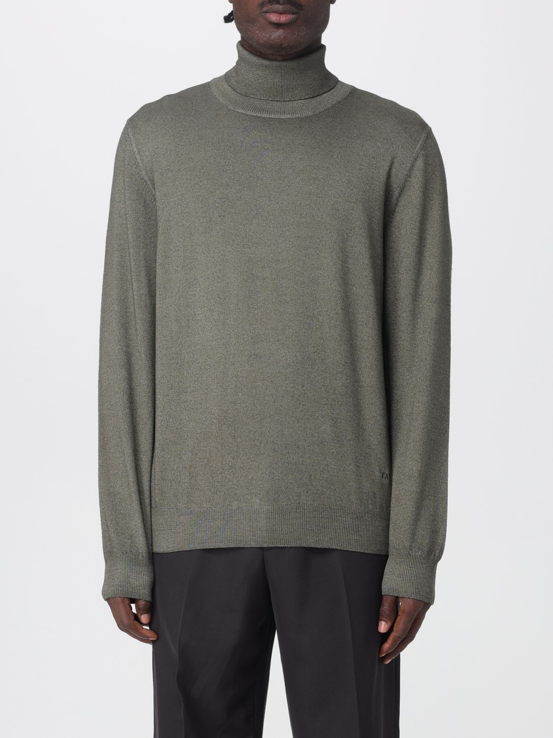 Sweater Men color Olive