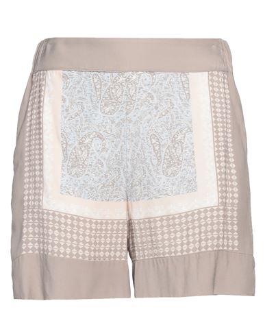 Woman Shorts & Bermuda Shorts Light grey Size 2 Viscose