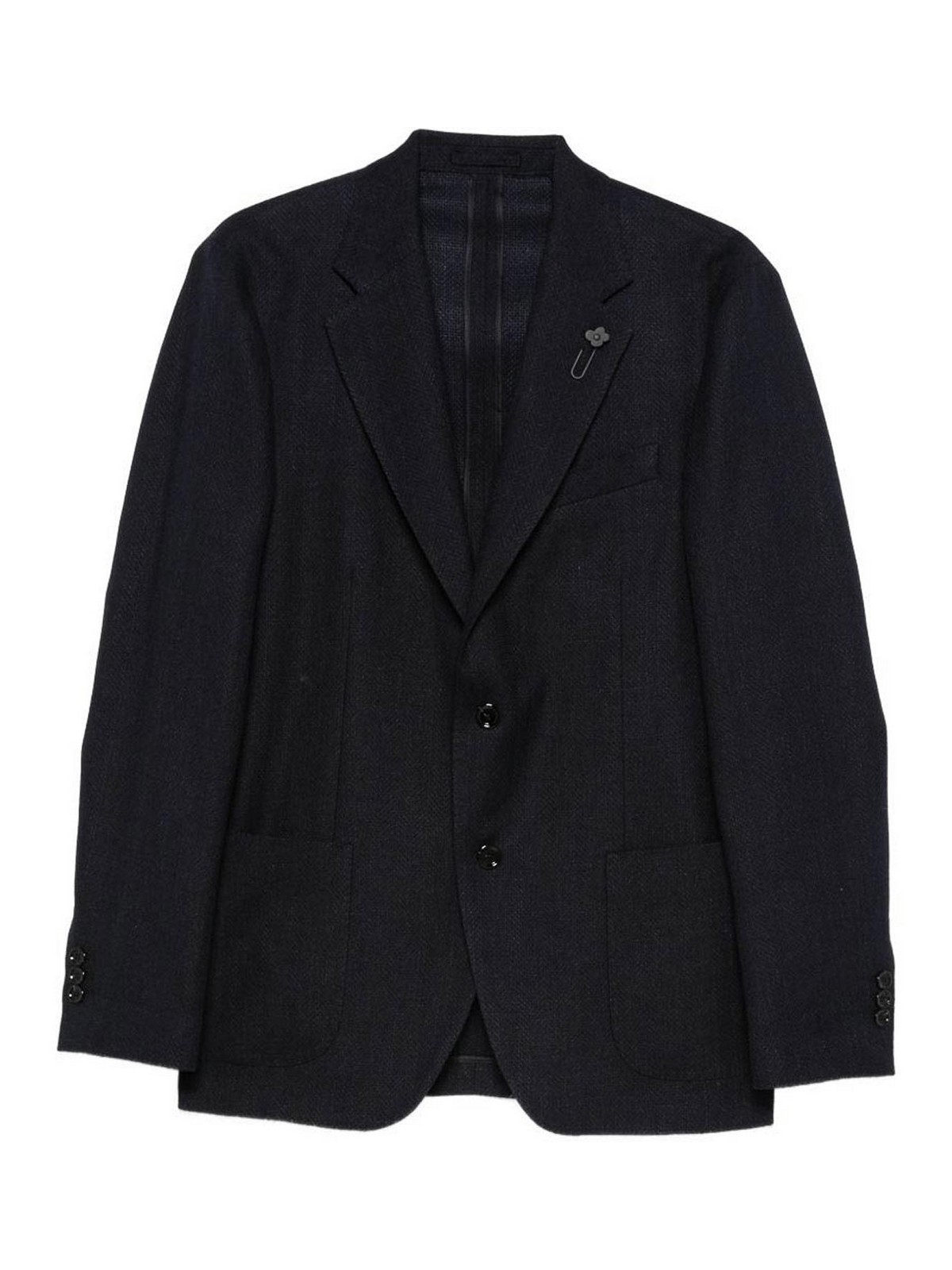 Blazer With Patch Pockets