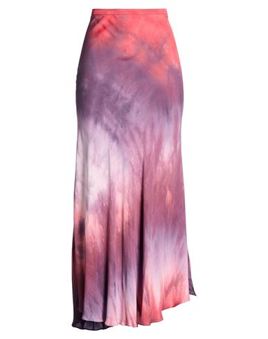 Woman Maxi skirt Mauve Size 6 Viscose